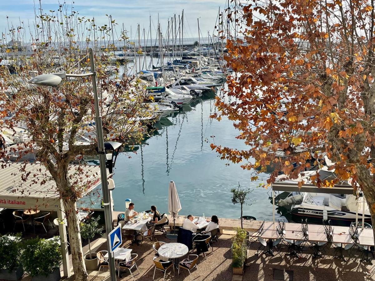 Le Petit Pinson Meerblick Port Golfe-Juan Eksteriør billede