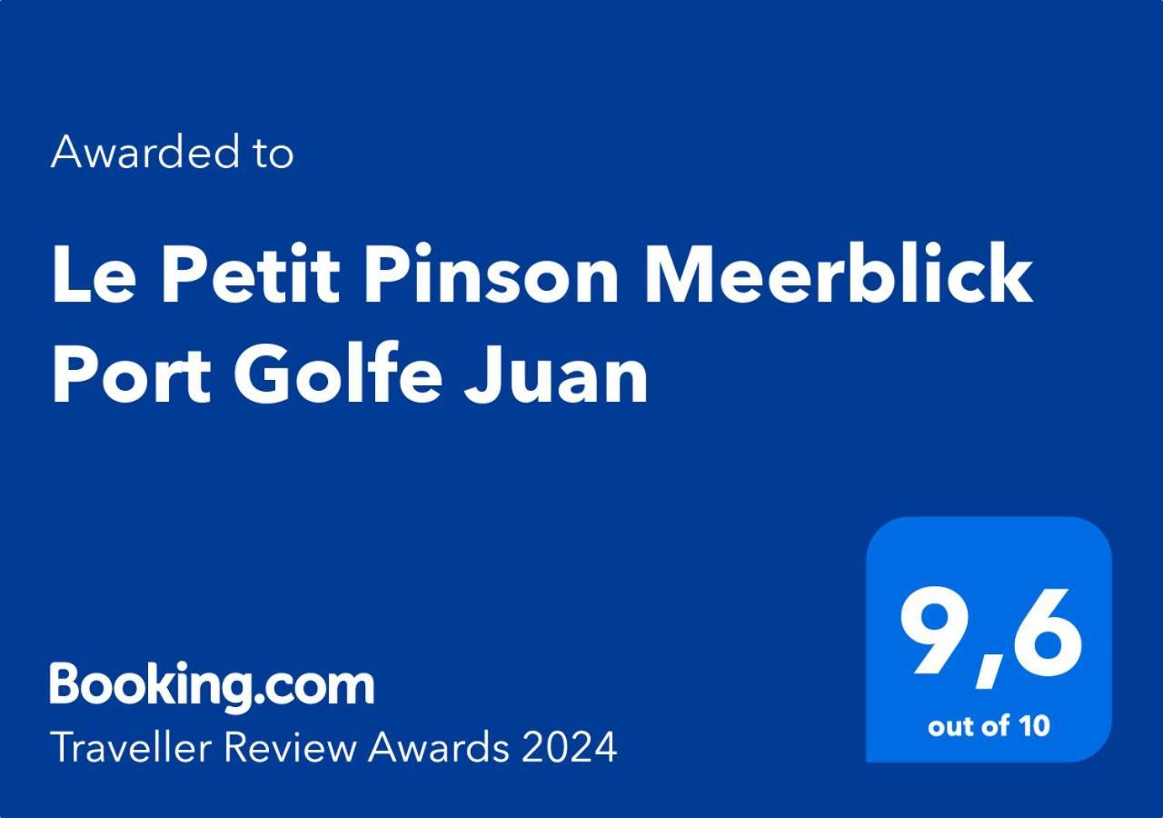 Le Petit Pinson Meerblick Port Golfe-Juan Eksteriør billede